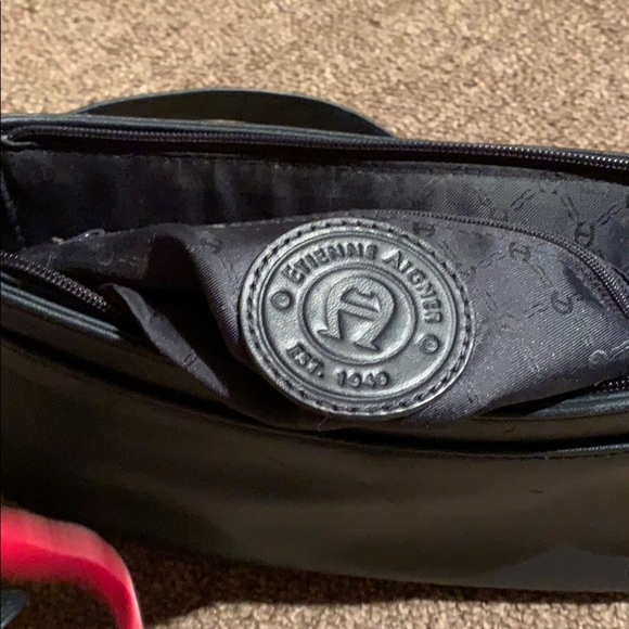 Etienne Aigner leather shoulder belt handbag - Picture 6 of 8